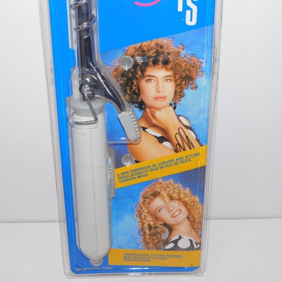 VTG 90s Conair Ringlets Curling Iron NEW in Package - Picture 3 of 7